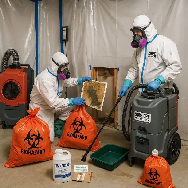 Contaminated Water Handling Protocols process in Preston, IA